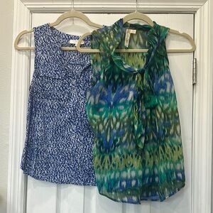 2  Sleeveless Blouses